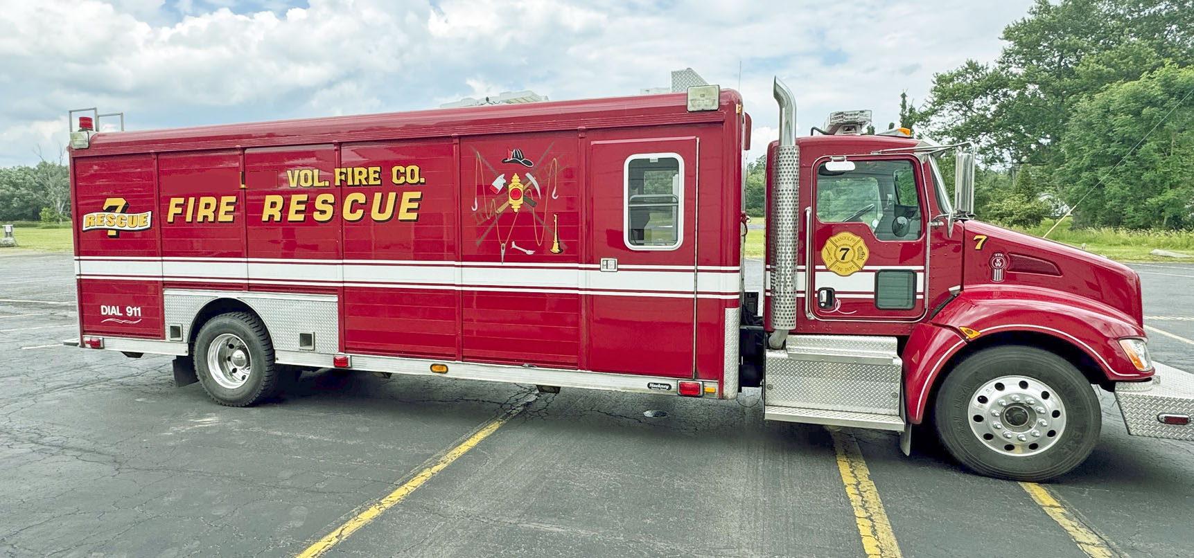 Hackmey Rescue 2013 Kenworth - Hackney rescue with only 4,800 miles - Adirondack Fire ...